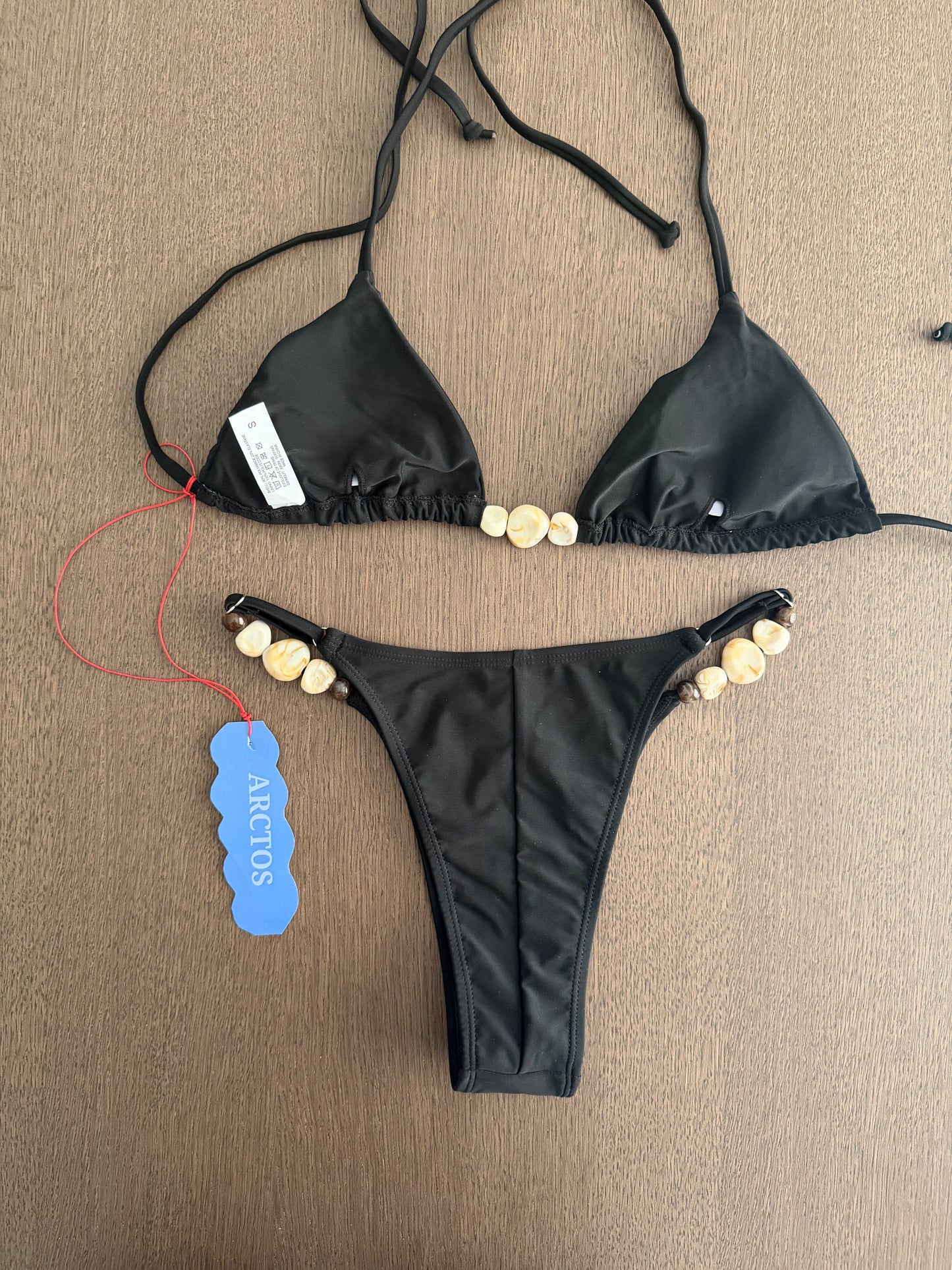 Bikini "Coral Black"